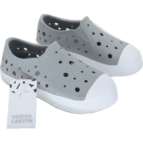 Harper Canyon Kids Gray Slip On Shoes Defective Size 12 - Picture 4 of 6